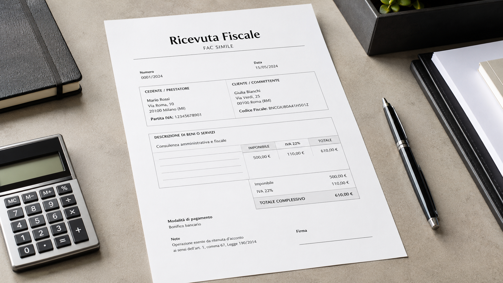 Ricevuta Fiscale