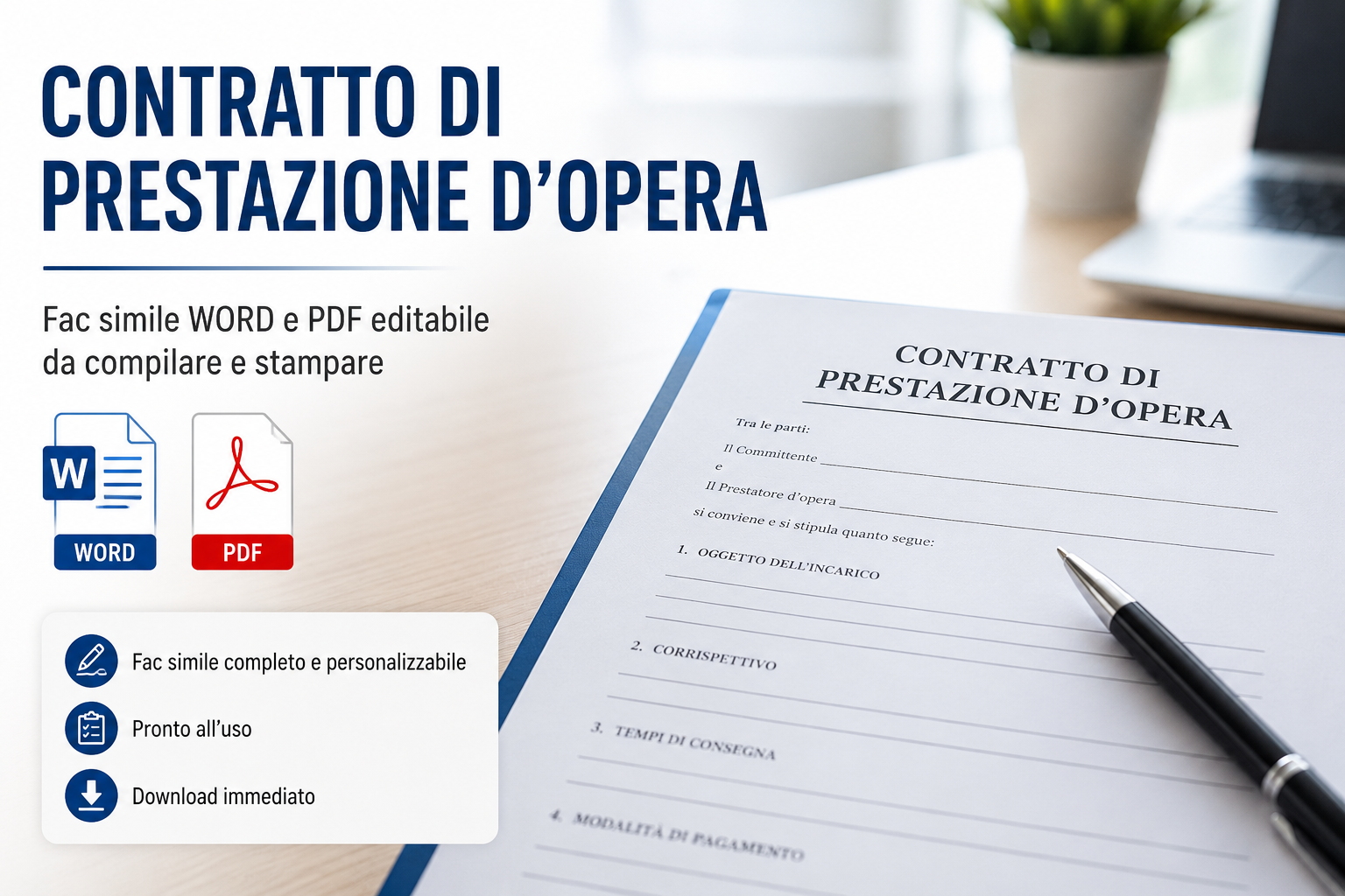 Contratto di Prestazione d'Opera