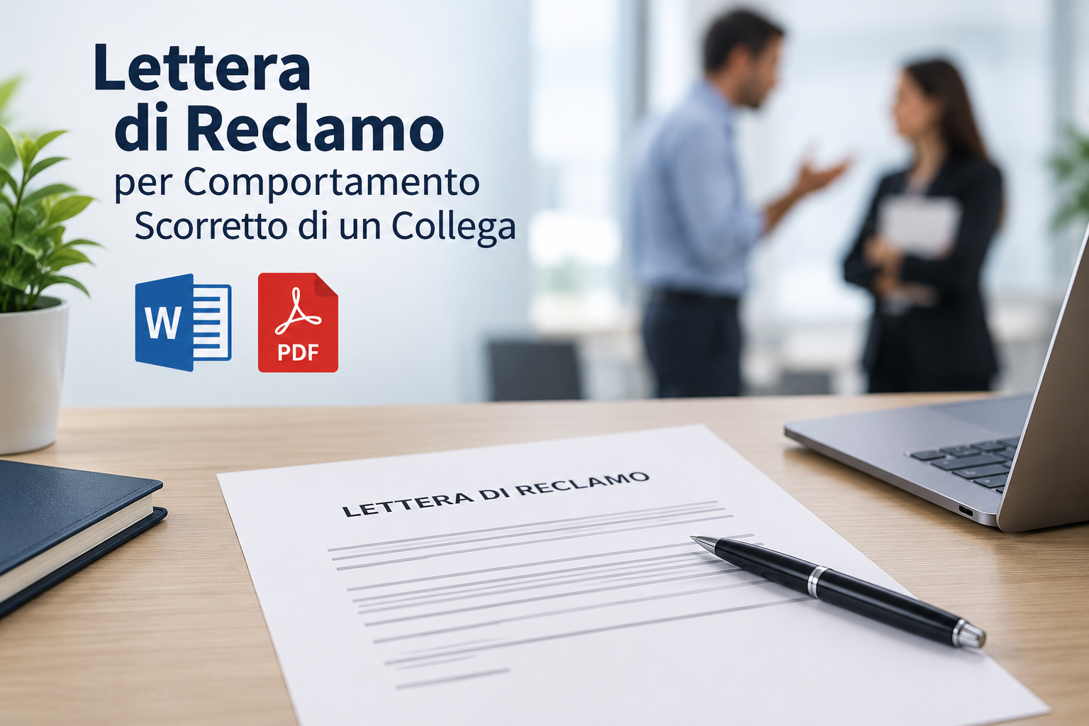 Fac Simile Lettera di Reclamo per Comportamento Scorretto di un Collega