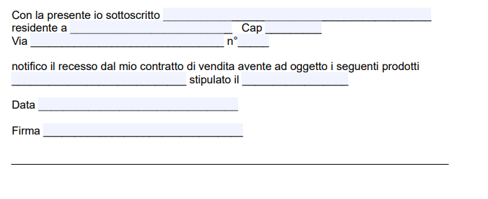 Disdetta Altroconsumo